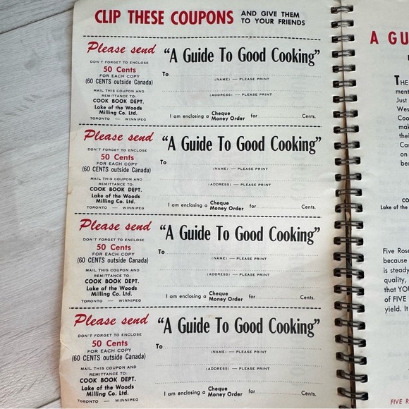 Collection of vintage recipe cookbooks “Five Roses” “Newfoundland Recipes” etc - Picture 3 of 4